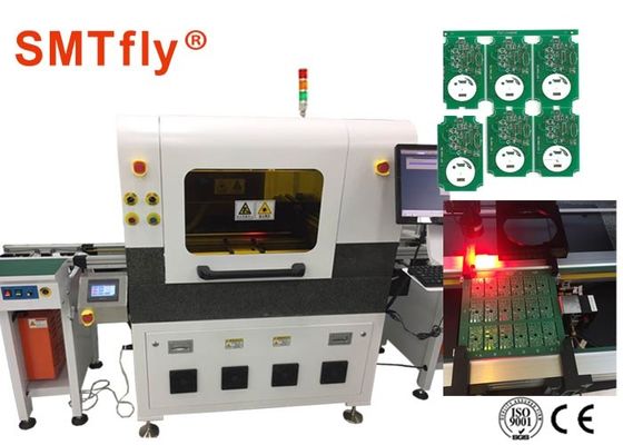 Çin 17W UV Lazer PCB Makinesi / Inline PCB Depaneling Yönlendirici Makinesi Mermer Platformu Tedarikçi
