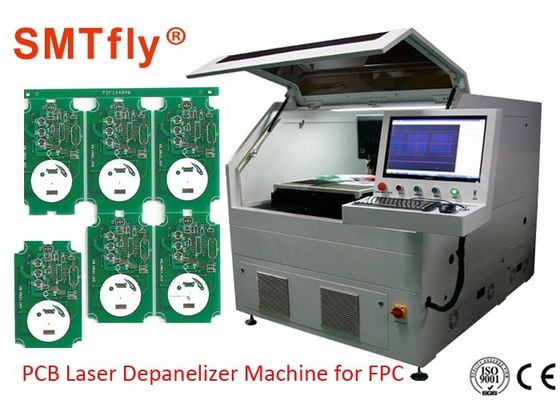 Çin Özelleştirilebilir FPC / PCB Lazer Depaneling Makinesi, PCB Lazer Kesim Makinesi SMTfly-5S Tedarikçi