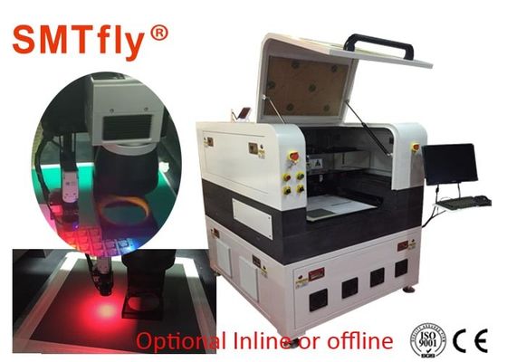 Çin Otomatik 355nm UV Lazer Kesim Makinesi, PCB Depaneling Ekipmanları Beyaz Renk Tedarikçi