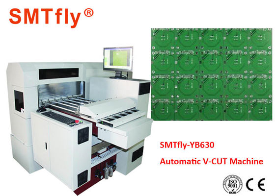 Çin 630 * 630mm V Kesim PCB Puanlama Makinesi 0-40m / Min Işleme Hızı SMTfly-YB630 Tedarikçi