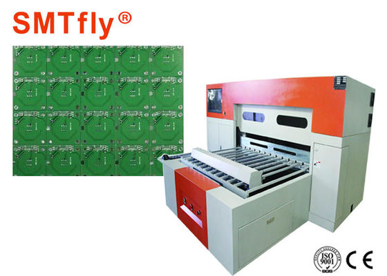 Çin Tam Otomatik V Puanlama Makinesi, PCB İşleme Ekipmanları 1500kg SMTfly-YB1200 Tedarikçi
