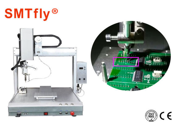 Çin Kaynak Devre Kartı SMTfly-411 için 0.02mm Hassas PCB Robotik Lehim Makinesi Tedarikçi