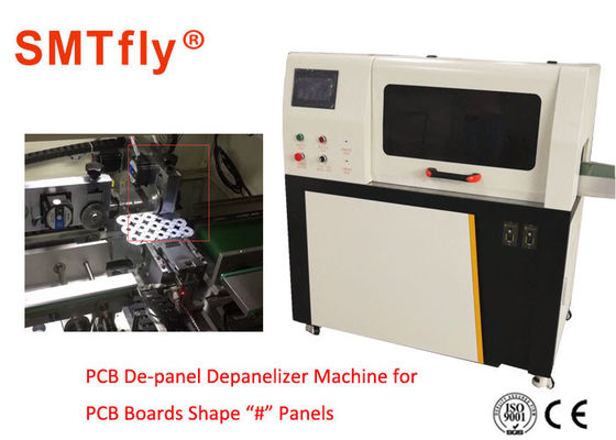 Çin &amp;quot;#&amp;quot; Şekil Panelleri için PCB De-panel Ayırıcı V Cut PCB Depaneling Makinesi Tedarikçi