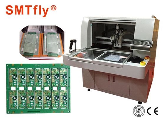 Çin PCB Panel Bağlantı Freze Eklemler için 0.05mm Doğruluk Depaneling Yönlendirici Baskılı Devre Kartı Makinesi Tedarikçi