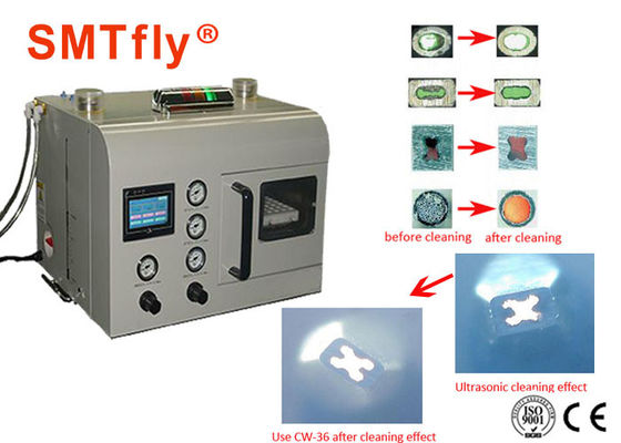 Çin SMT Meme Temizleyici Stencil Temizleme Makinesi 1200cc Depolama Tankı Kapasitesi Tedarikçi