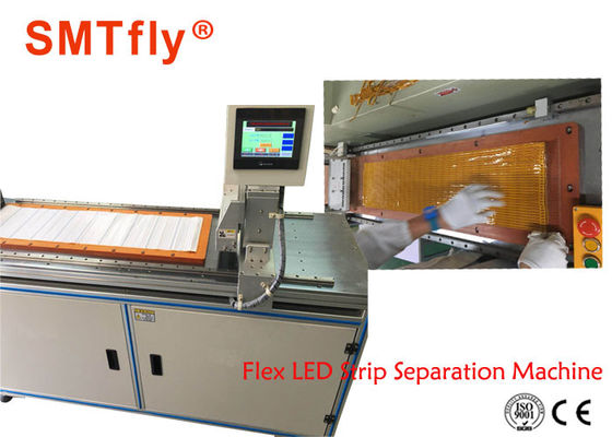 Çin FPC Esnek Kurulu SMTfly-1SN ile 600mm LED Şerit Ayırıcı V Cut PCB Depaneling Makinesi Tedarikçi
